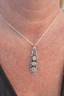 Three Stone Concho Pendant-Pendant Necklaces-Rae Collective, Women's Online Fashion Boutique Located in Phoenix, Arizona (Scottsdale Area)
