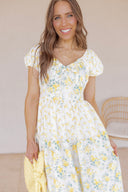 Blooming Grace Floral Smocked Maxi Dress | 3 Colors