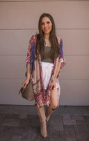 Bohemian Burnout Velvet Kimono-Kimonos-Rae Collective, Women's Online Fashion Boutique Located in Phoenix, Arizona (Scottsdale Area)