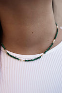 Fairytale Ending Natural Beaded Stone Necklace-Necklaces-Krush Kandy, Women's Online Fashion Boutique Located in Phoenix, Arizona (Scottsdale Area)