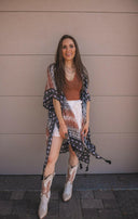 Kelsey Boho Print Combo Kimono-Kimonos-Rae Collective, Women's Online Fashion Boutique Located in Phoenix, Arizona (Scottsdale Area)