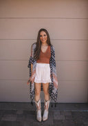 Kelsey Boho Print Combo Kimono-Kimonos-Rae Collective, Women's Online Fashion Boutique Located in Phoenix, Arizona (Scottsdale Area)