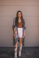 Kelsey Boho Print Combo Kimono-Kimonos-Krush Kandy, Women's Online Fashion Boutique Located in Phoenix, Arizona (Scottsdale Area)