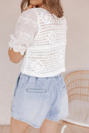 Cowgirl Glimmer High Rise Shorts