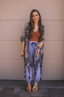 Kelsey Boho Print Combo Kimono-Kimonos-Rae Collective, Women's Online Fashion Boutique Located in Phoenix, Arizona (Scottsdale Area)