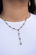 One Of A Kind Crystal Necklaces-Chain Necklaces-Rae Collective, Women's Online Fashion Boutique Located in Phoenix, Arizona (Scottsdale Area)