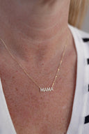 MAMA Necklace-Chain Necklaces-Rae Collective, Women's Online Fashion Boutique Located in Phoenix, Arizona (Scottsdale Area)