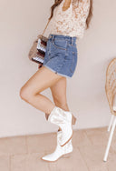 KANCAN Go To Ultra High Rise Denim Shorts