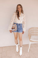 KANCAN Go To Ultra High Rise Denim Shorts