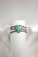 Single Stone Three Strand Desert Pearl Bracelets-Bracelets-Rae Collective, Women's Online Fashion Boutique Located in Phoenix, Arizona (Scottsdale Area)