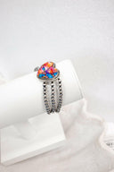 Single Stone Three Strand Desert Pearl Bracelets-Bracelets-Rae Collective, Women's Online Fashion Boutique Located in Phoenix, Arizona (Scottsdale Area)