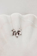 Wild Chic Stone Sterling Silver Necklace-Chain Necklaces-Krush Kandy, Women's Online Fashion Boutique Located in Phoenix, Arizona (Scottsdale Area)