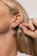Canyon Wrangler Bloom Earrings-Hoop Earrings-Rae Collective, Women's Online Fashion Boutique Located in Phoenix, Arizona (Scottsdale Area)