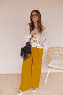 Boho Breeze Crochet Lace Cover-Up Top