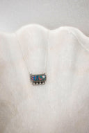 Square Dance Sterling Silver Bar Necklace-Squash Blossom Necklaces-Rae Collective, Women's Online Fashion Boutique Located in Phoenix, Arizona (Scottsdale Area)