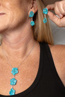 Island Getaway Turquoise Necklace & Earrings SETS-Necklaces-Rae Collective, Women's Online Fashion Boutique Located in Phoenix, Arizona (Scottsdale Area)