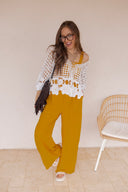 Boho Breeze Crochet Lace Cover-Up Top