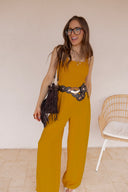 Organic Oval Disc Link Boho Belt