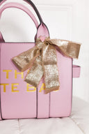 Multi Foil Ribbon With Versatile Heart Charm-Krush Kandy, Women's Online Fashion Boutique Located in Phoenix, Arizona (Scottsdale Area)