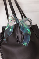 Multi Foil Ribbon With Versatile Heart Charm-Rae Collective, Women's Online Fashion Boutique Located in Phoenix, Arizona (Scottsdale Area)