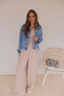 The Americana Classic Relaxed Oversized Denim Jacket