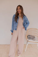The Americana Classic Relaxed Oversized Denim Jacket