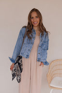 The Americana Classic Relaxed Oversized Denim Jacket