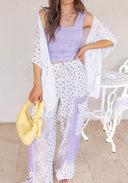 The Delilah Short Sleeve Scalloped Cardigan