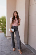 MICA Steel Magnolias Wide Leg Denim Jeans-Jeans-Krush Kandy, Women's Online Fashion Boutique Located in Phoenix, Arizona (Scottsdale Area)