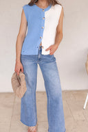 The It Girl Lightweight Viscose Button Up Shirt