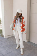 LUXE Diamond Checkered Oversized Cardigan-Sweaters-Rae Collective, Women's Online Fashion Boutique Located in Phoenix, Arizona (Scottsdale Area)