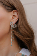 Half Of Me Bow Earrings-Stud Earrings-Rae Collective, Women's Online Fashion Boutique Located in Phoenix, Arizona (Scottsdale Area)