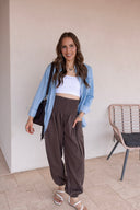 Chic Effortless Edge Jogger Pants
