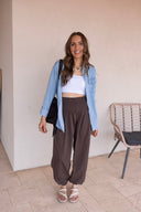 Chic Effortless Edge Jogger Pants