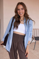 Ribbed Bandeau Bra Top