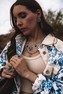 Horseshoe & Star Stone Cluster Ring-Cluster Rings-Krush Kandy, Women's Online Fashion Boutique Located in Phoenix, Arizona (Scottsdale Area)