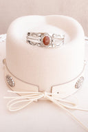 Stagecoach Sterling Silver Stone Cuff-Cuffs-Rae Collective, Women's Online Fashion Boutique Located in Phoenix, Arizona (Scottsdale Area)