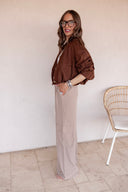 High Waist Loose Cargo Pants