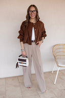 High Waist Loose Cargo Pants