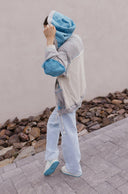 POL Multi Fabric Hooded Button Down Shacket-Shackets-Rae Collective, Women's Online Fashion Boutique Located in Phoenix, Arizona (Scottsdale Area)