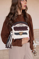 Neutral Temptations Handmade Crochet Purse