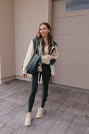 POL Multi Fabric Hooded Button Down Shacket-Shackets-Rae Collective, Women's Online Fashion Boutique Located in Phoenix, Arizona (Scottsdale Area)