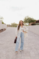 POL Oversized Vintage Lace Shacket-Shackets-Rae Collective, Women's Online Fashion Boutique Located in Phoenix, Arizona (Scottsdale Area)