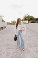 POL Oversized Vintage Lace Shacket-Shackets-Rae Collective, Women's Online Fashion Boutique Located in Phoenix, Arizona (Scottsdale Area)