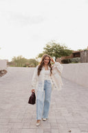 POL Oversized Vintage Lace Shacket-Shackets-Krush Kandy, Women's Online Fashion Boutique Located in Phoenix, Arizona (Scottsdale Area)