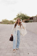 POL Oversized Vintage Lace Shacket-Shackets-Rae Collective, Women's Online Fashion Boutique Located in Phoenix, Arizona (Scottsdale Area)