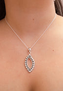 Aria Sterling Studded Necklace & Earrings-Chain Necklaces-Rae Collective, Women's Online Fashion Boutique Located in Phoenix, Arizona (Scottsdale Area)