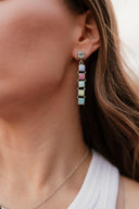 Multi Opal & Crystal Bar Set MADE TO ORDER-Chain Necklaces-Rae Collective, Women's Online Fashion Boutique Located in Phoenix, Arizona (Scottsdale Area)
