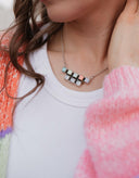 Multi Opal & Crystal Bar Set MADE TO ORDER-Chain Necklaces-Rae Collective, Women's Online Fashion Boutique Located in Phoenix, Arizona (Scottsdale Area)
