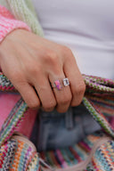 White CZ & Stone Opal Ring PREORDER-Ring Sizers-Rae Collective, Women's Online Fashion Boutique Located in Phoenix, Arizona (Scottsdale Area)